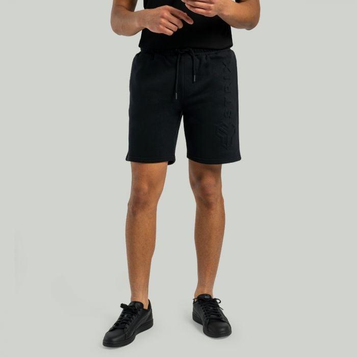 STRIX Šortky Embossed Black GymBeam