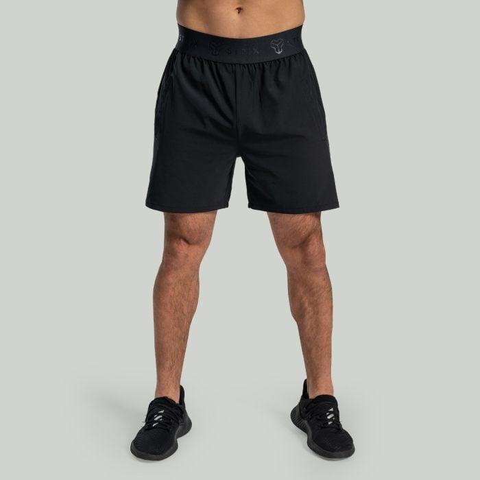 STRIX Šortky Lunar Black GymBeam