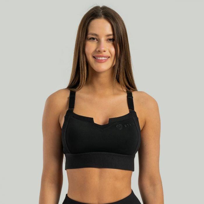 STRIX Sportovní podprsenka Stellar Black GymBeam
