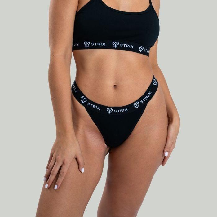 STRIX Tanga Essential 2Pack Black GymBeam