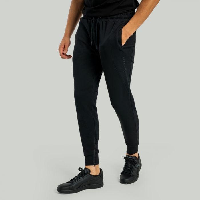 STRIX Tepláky ALPHA Black GymBeam