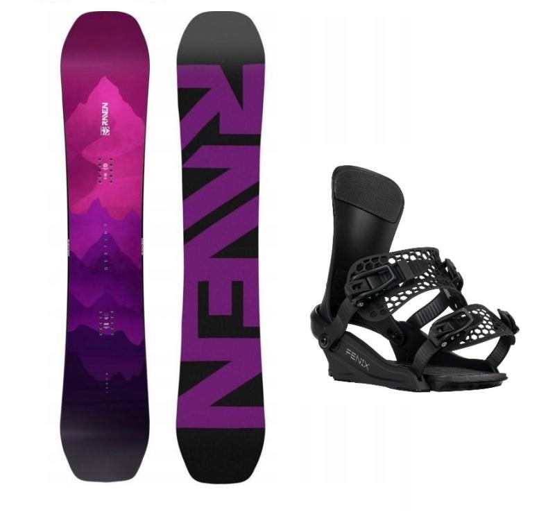 Raven Destiny dámský snowboard + Gravity Fenix black vázání Raven