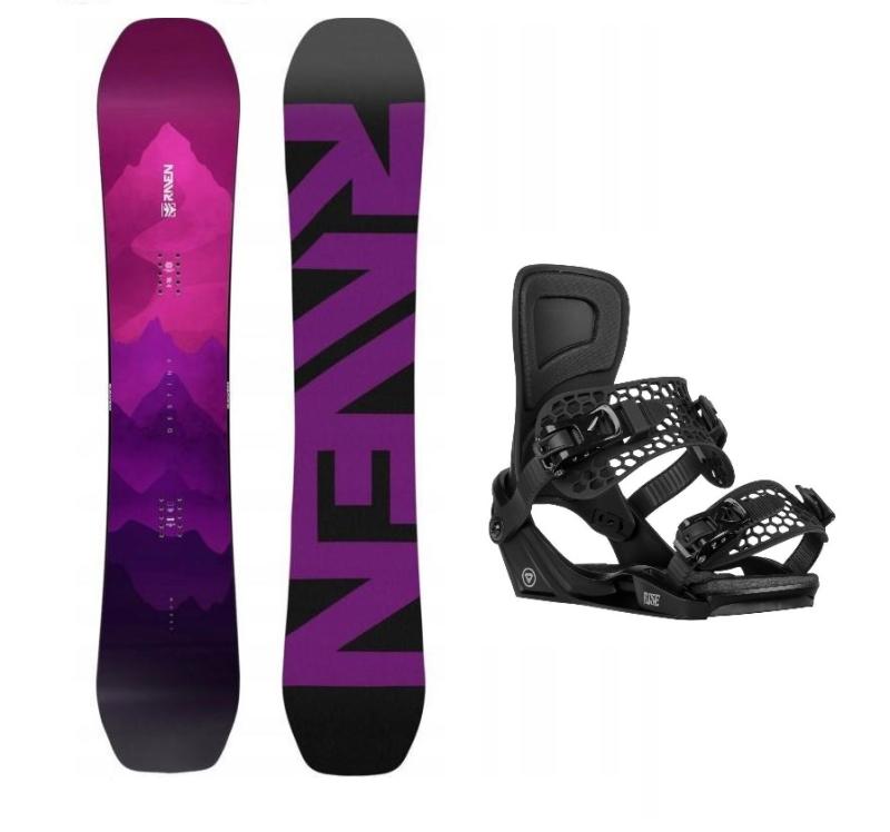 Raven Destiny dámský snowboard + Gravity Rise black vázání Raven