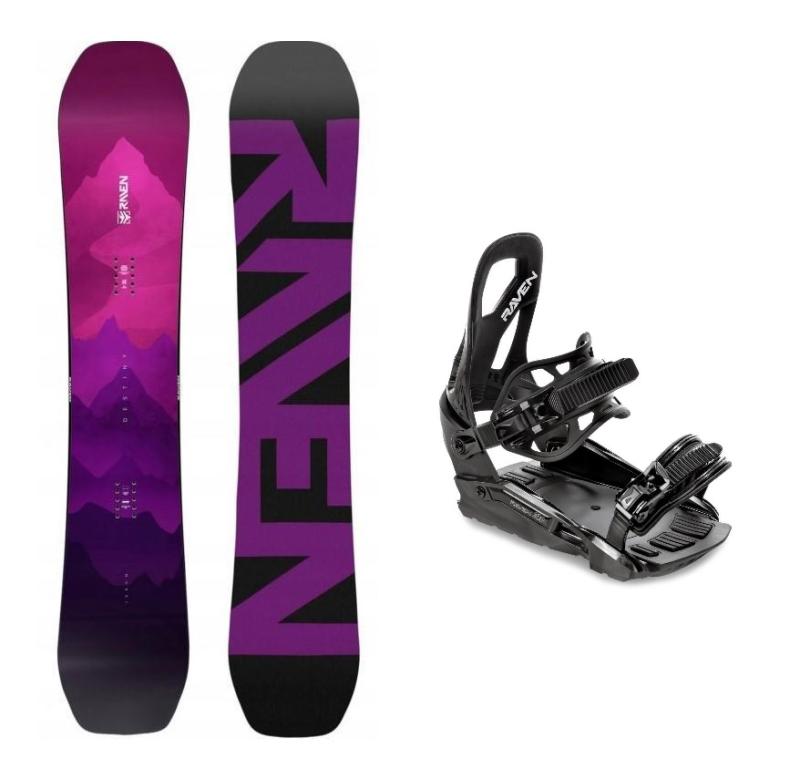 Raven Destiny dámský snowboard + Raven S230 Black vázání Raven
