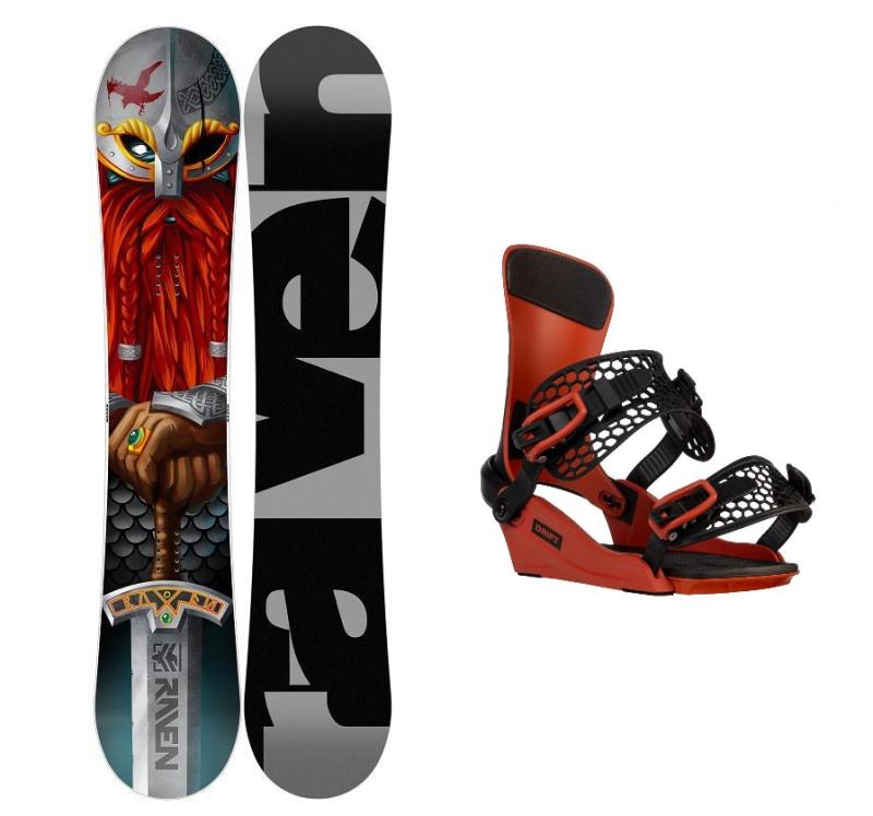 Raven Dwarf pánský snowboard + Gravity Drift brick vázání Raven