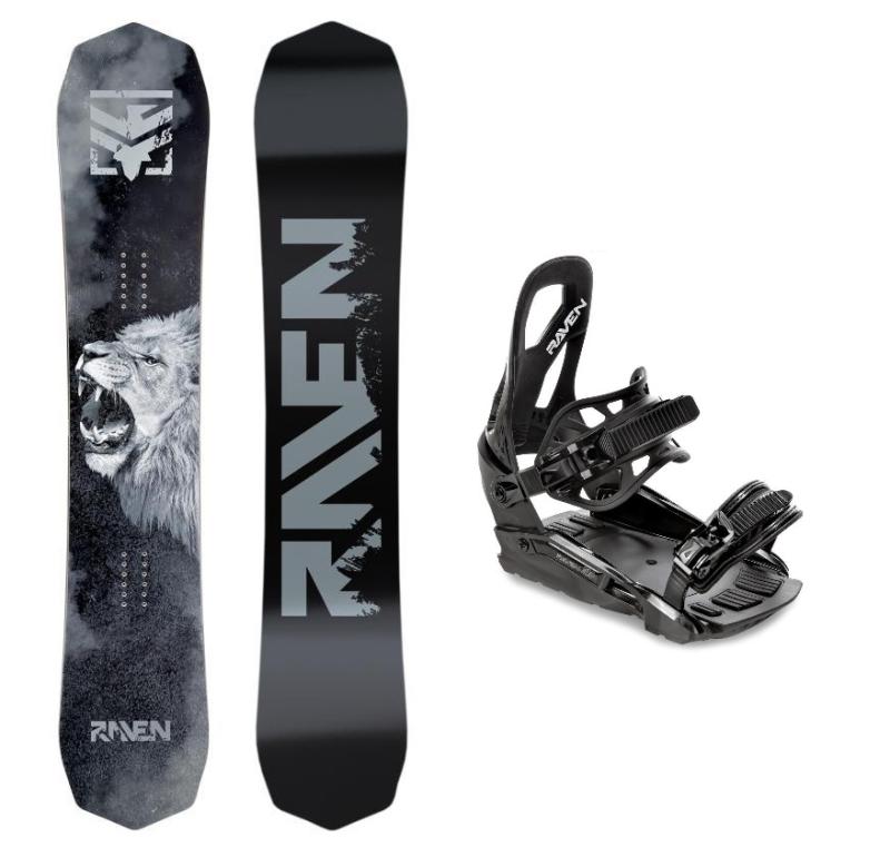 Raven Lion pánský snowboard + Raven S230 Black Raven
