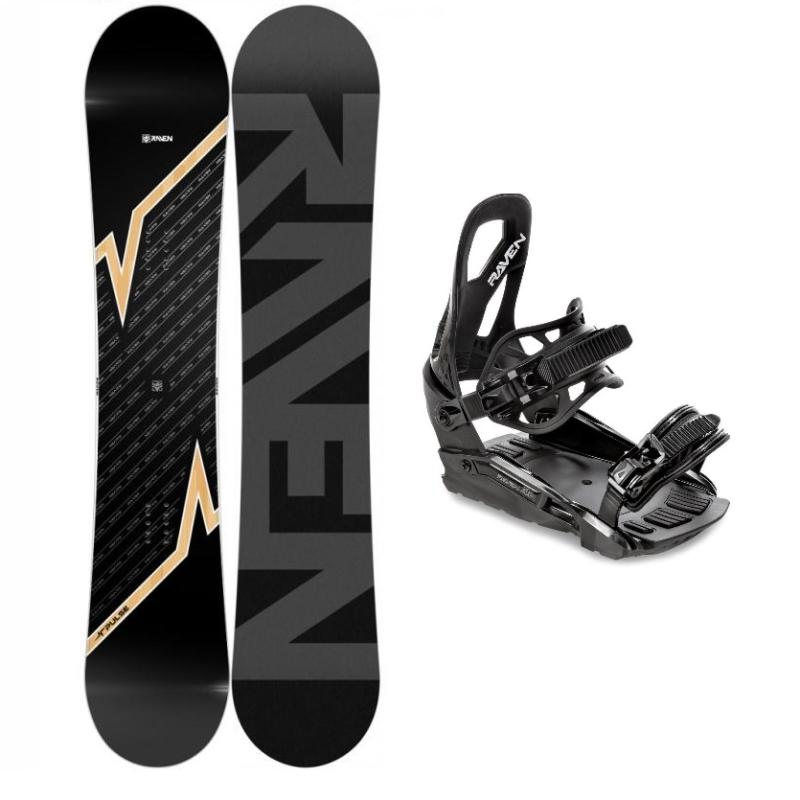 Raven Pulse snowboard + Raven S230 Black vázání Raven