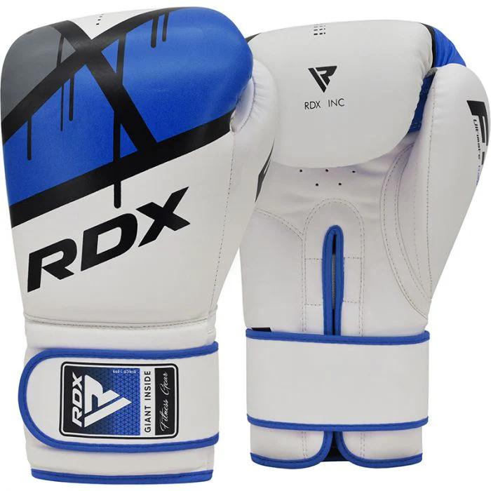 RDX Boxerské rukavice F7 Ego modré 16 oz RDX