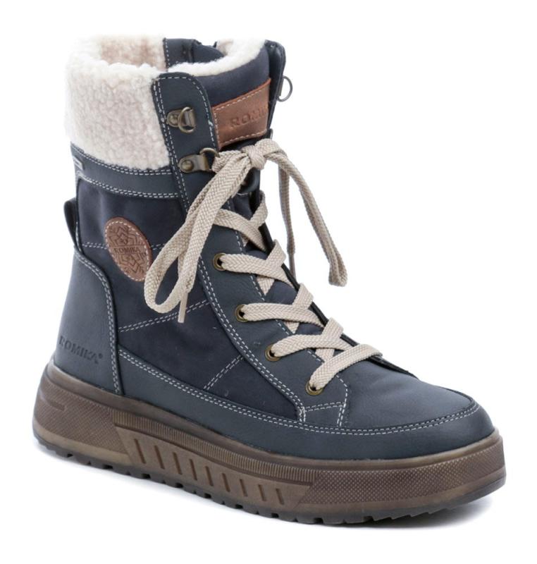 Romika 84R0082002 navy dámské zimní boty Romika