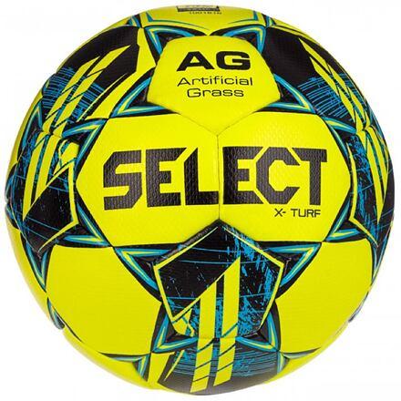 Select FB X-Turf fotbalový míč žlutá-modrá Select