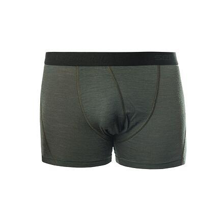 Sensor Merino Air pánské boxerky - Olive Green Sensor