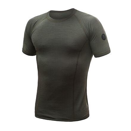 Sensor Merino Air pánské triko kr.rukáv - Olive Green Sensor