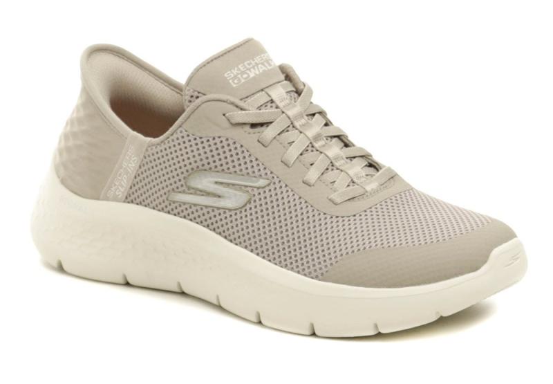 Skechers 124836-TPE béžové dámské Slip-in polobotky
