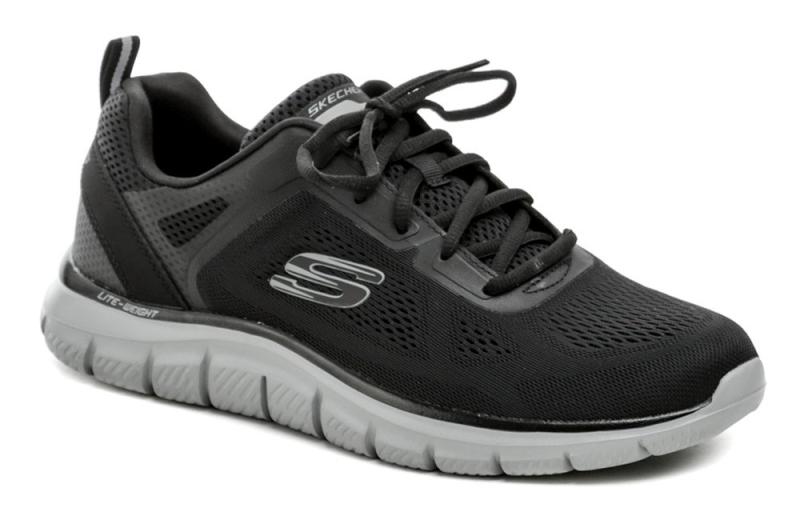 Skechers 232698-BKCC černé pánské polobotky Skechers