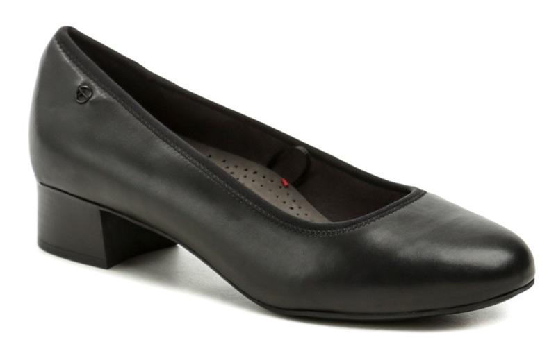 Tamaris 8-52300-43 černé dámské nadměrné lodičky Tamaris