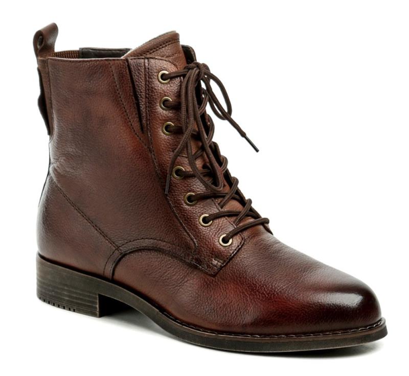 Tamaris 8-55100-43 cognac dámské nadměrné zimní boty Tamaris