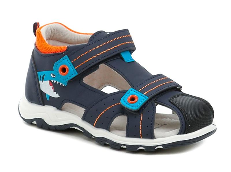 Wojtylko 1S25395G navy dětské sandály Wojtylko