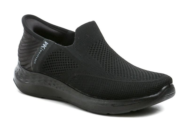 Wojtylko 8A25373C černé pánské Slip-in polobotky Wojtylko