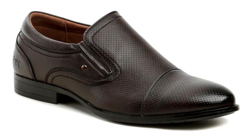 Wojtylko 9W25103V hnědé pánské polobotky Wojtylko