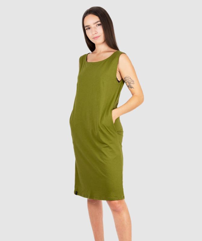 Woox Amado Avocado šaty WOOX