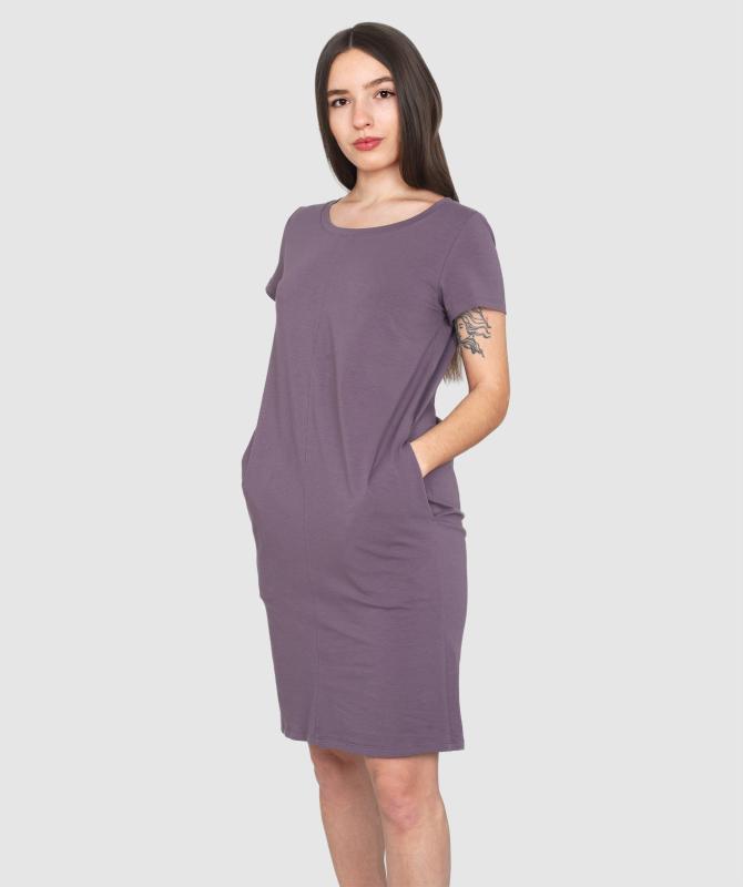 Woox Kamisu Black Plum šaty WOOX