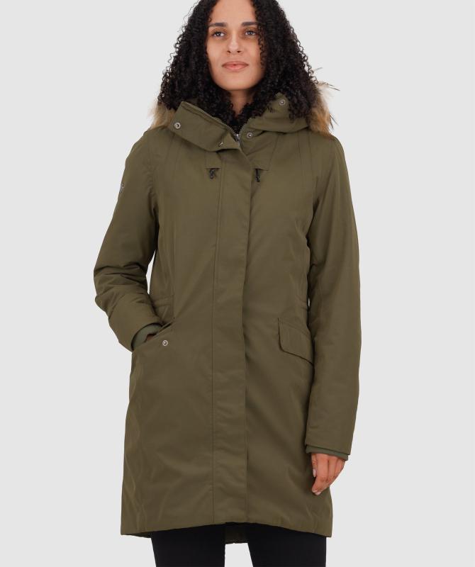 Woox Lucania Ivy Green parka WOOX