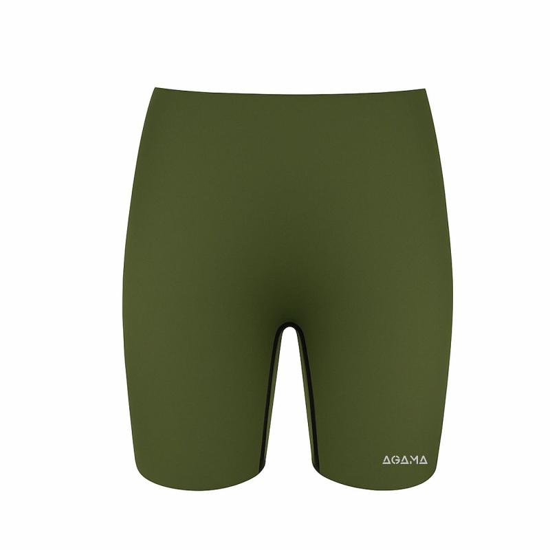 Agama Neoprenové kraťasy WINTER SKIN 2 mm khaki Agama