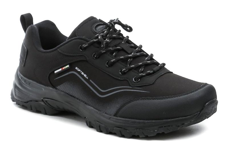 American Club WT216-24 černé pánské softshell tenisky AMERICAN CLUB