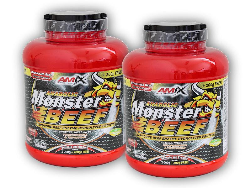 Amix 2x Anabolic Monster BEEF 90% Protein 2200g Amix