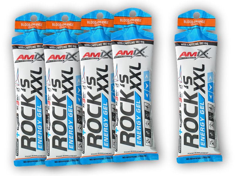 Amix Performance Series 4x Rocks Energy Gel XXL caffeine 65g+1xZDARMA Amix Performance Series
