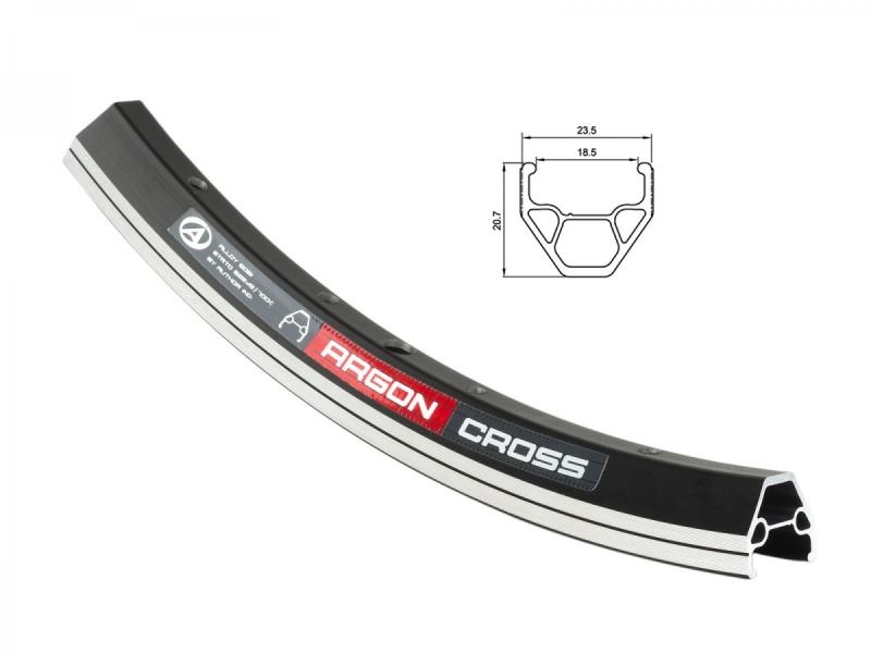 Author Ráfek ACO Argon X7 Cross CNC (černá) Author