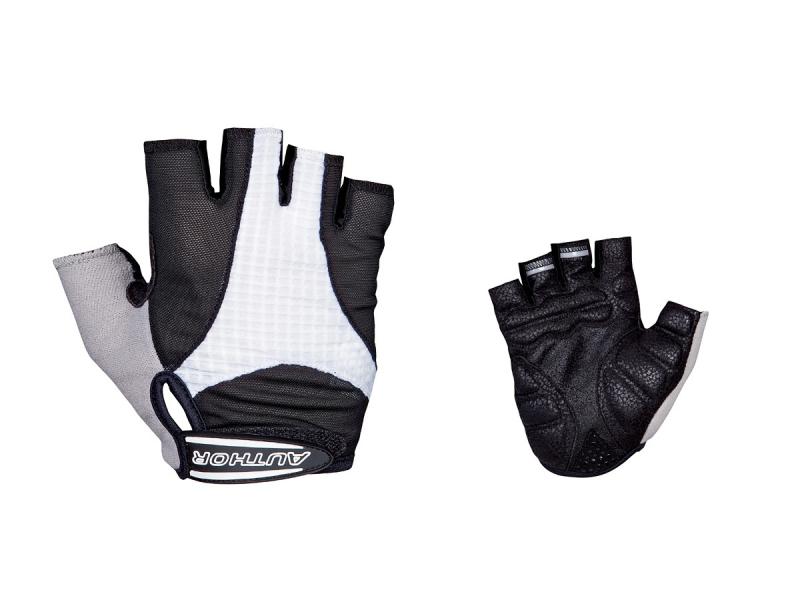 Author Rukavice Men Elite Gel k/p (bílá/černá) Author