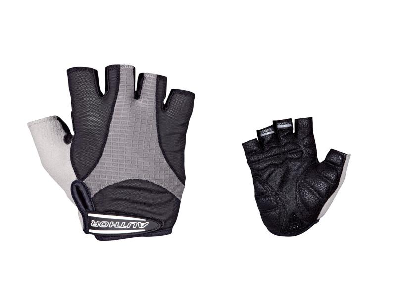 Author Rukavice Men Elite Gel k/p (šedá/černá) Author