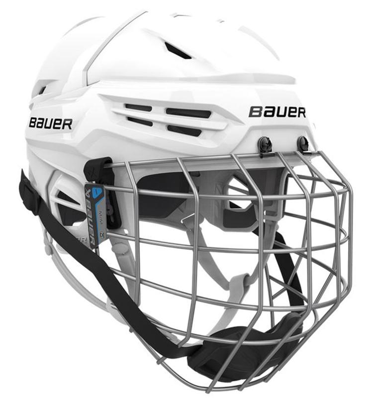 Bauer S24 Re-Akt 55 Combo Bílá helma Bauer