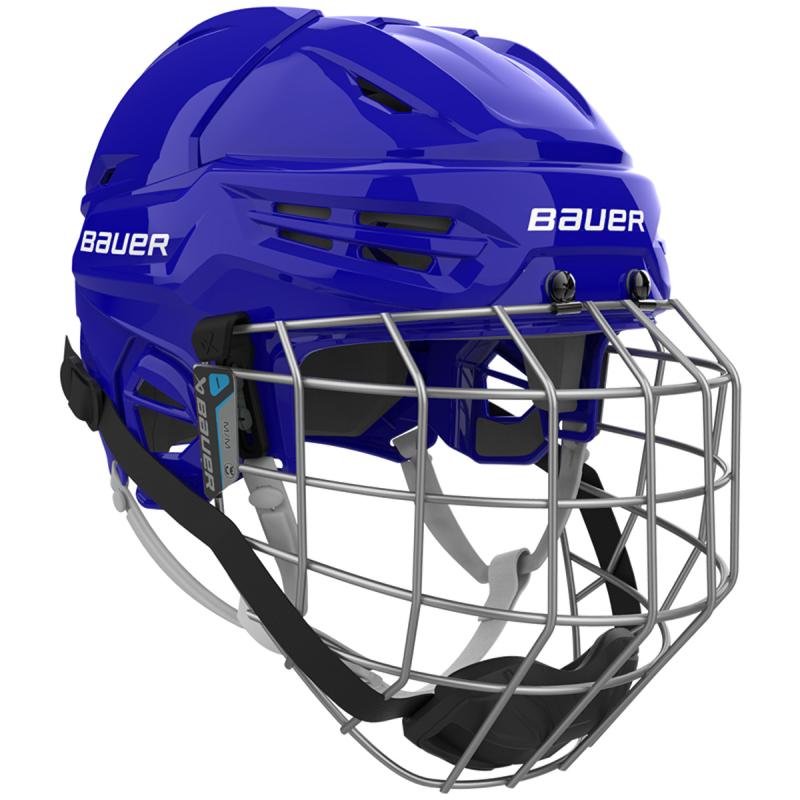 Bauer S24 Re-Akt 55 Combo Modrá helma Bauer