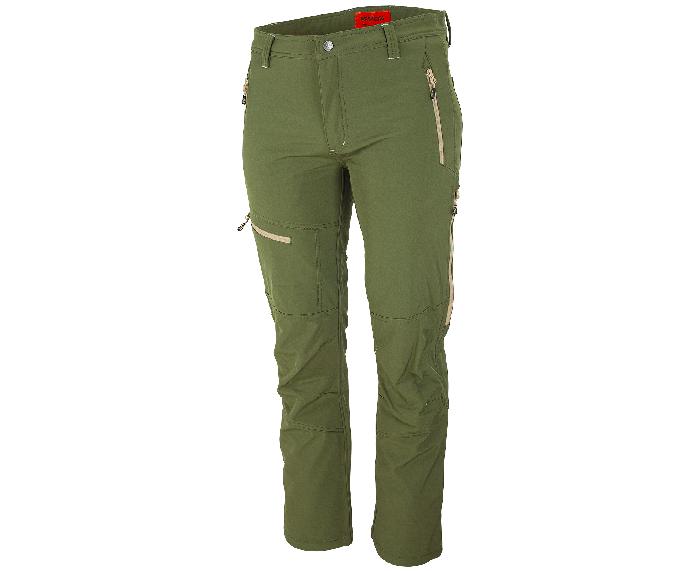 Bennon FORCE kalhoty green/sand softshellové BENNON