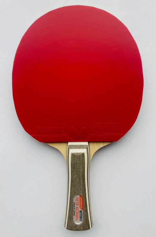 BUTTERFLY - Korbel (Japan) + Rozena pálka na stolní tenis Butterfly