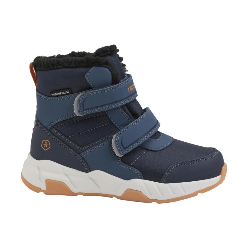 Color Kids Boots W. Velcro WP-760154.7150-Vintage Indigo 24/25 dětské sněhule Color kids