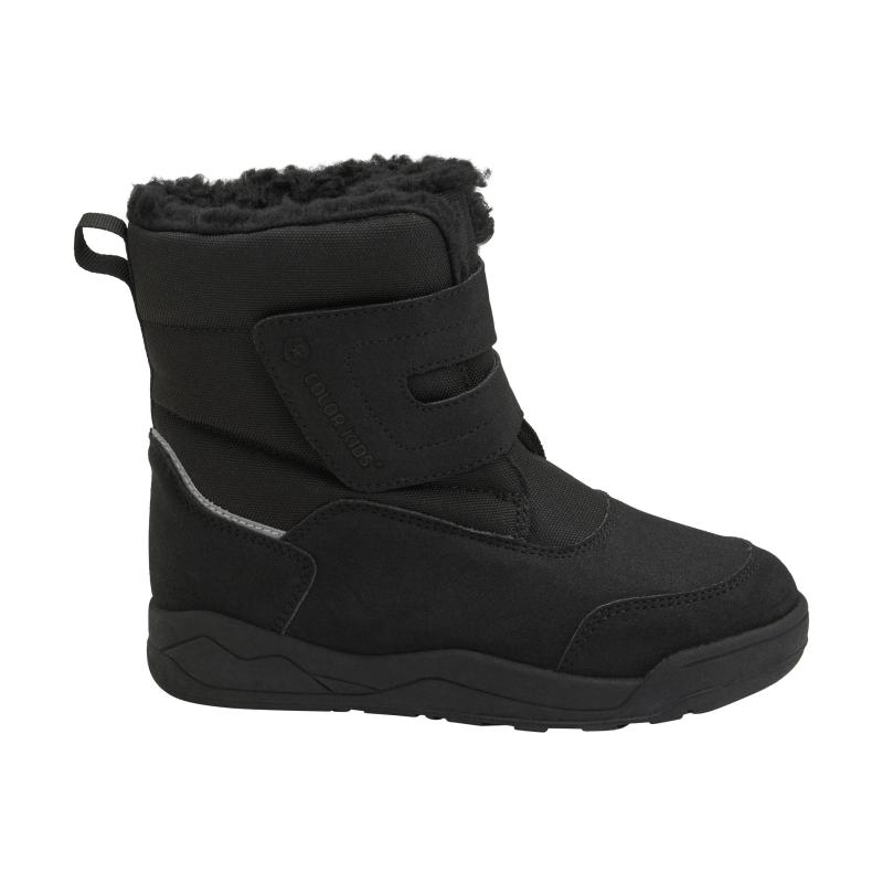Color Kids Boots W. Velcro WP-760155.1191-Black 24/25 dětské sněhule Color kids