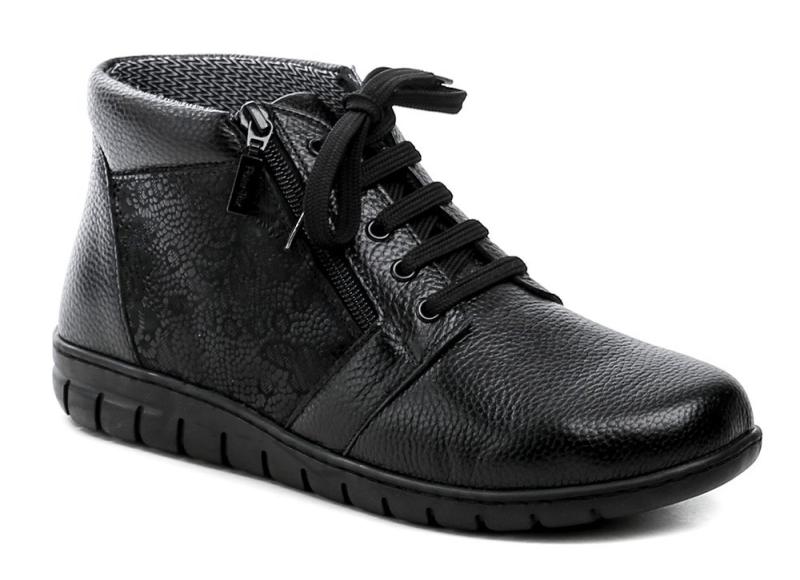 Comfortabel 990683-01 černé dámské zdravotní boty šíře K Comfortabel