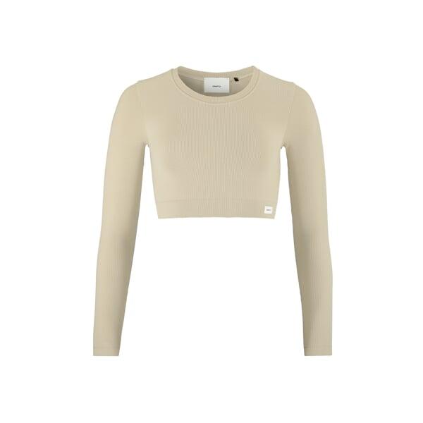CRAFT Collective Rib Cropped LS CRAFT