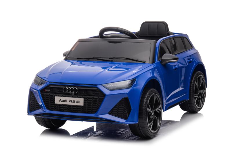 ELJET Dětské elektrické auto Audi RS 6 modrá/blue ELJET