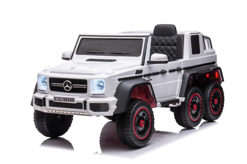 ELJET Dětské elektrické auto Mercedes G63 - 6 kol bílá/white ELJET