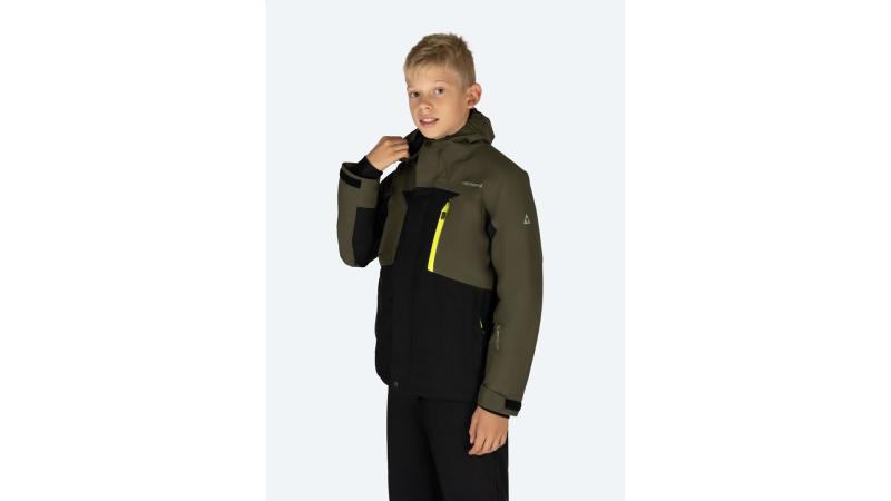 Fischer DASH JR 2024 zelená lyžařská bunda Fischer