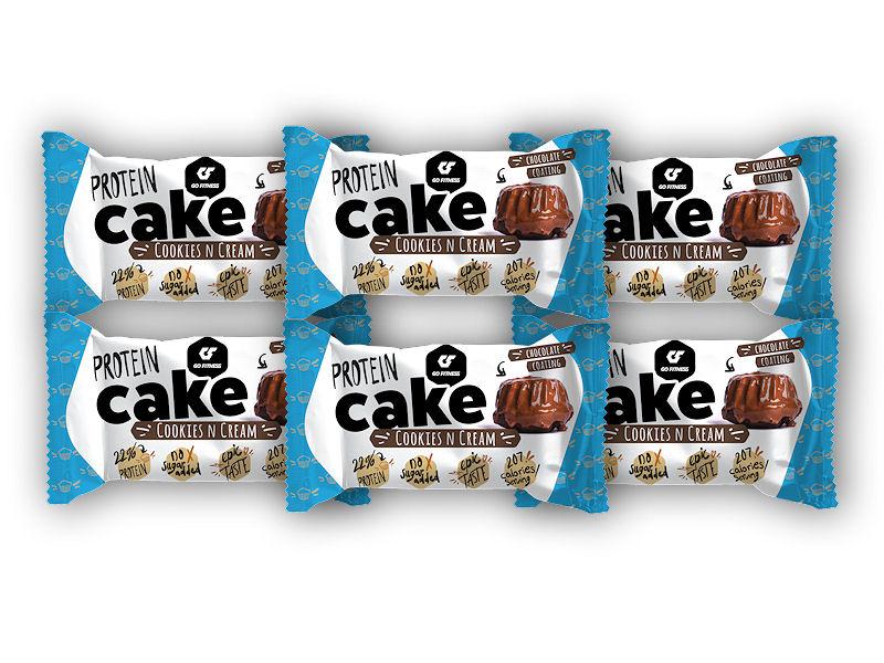 Go Fitness 6x Protein Cake MIX 50g Go Fitness