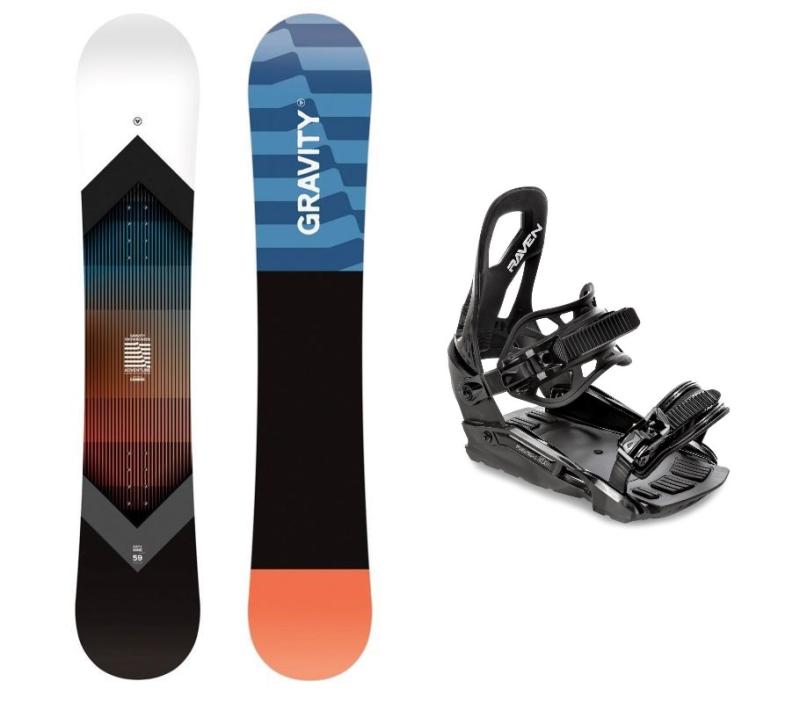 Gravity Adventure 25/26 pánský snowboard + Raven S230 Black vázání Gravity