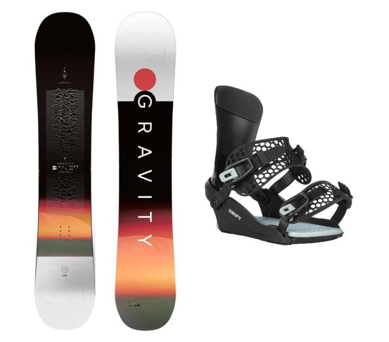 Gravity Bandit 25/26 pánský snowboard + Gravity Drift black/sage vázání Gravity
