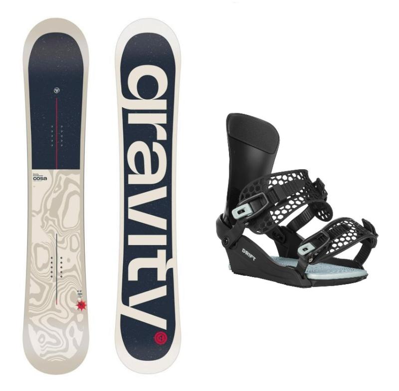 Gravity Cosa 25/26 pánský snowboard + Gravity Drift black/sage vázání Gravity