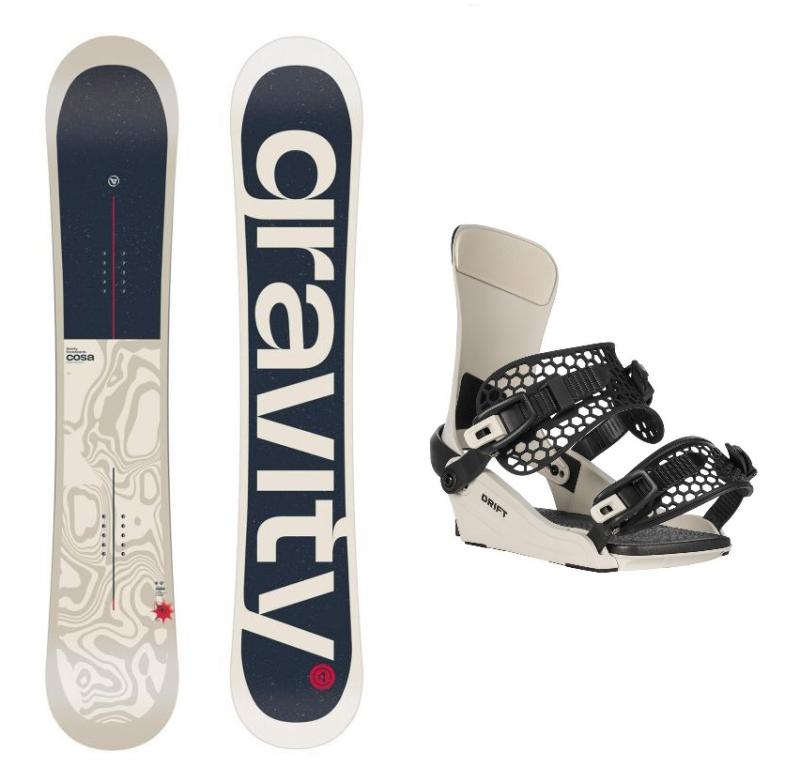 Gravity Cosa 25/26 pánský snowboard + Gravity Drift bone/black vázání Gravity
