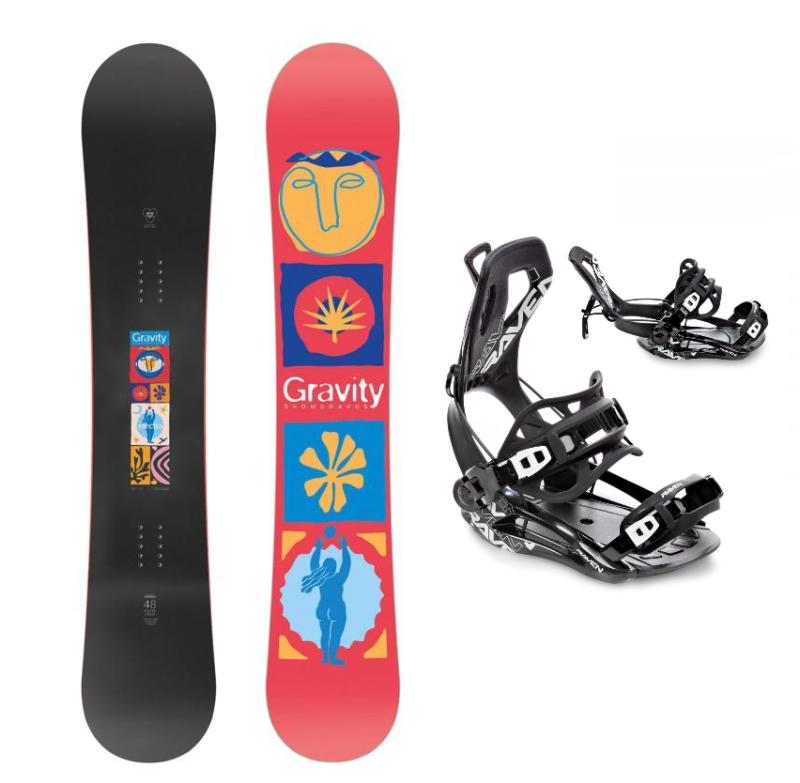 Gravity Electra 25/26 dámský snowboard + Raven Fastec FT360 black vázání Gravity